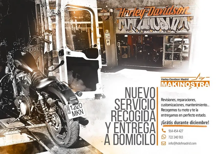 ¡Nuevo servicio de recogida y entrega a domicilio!