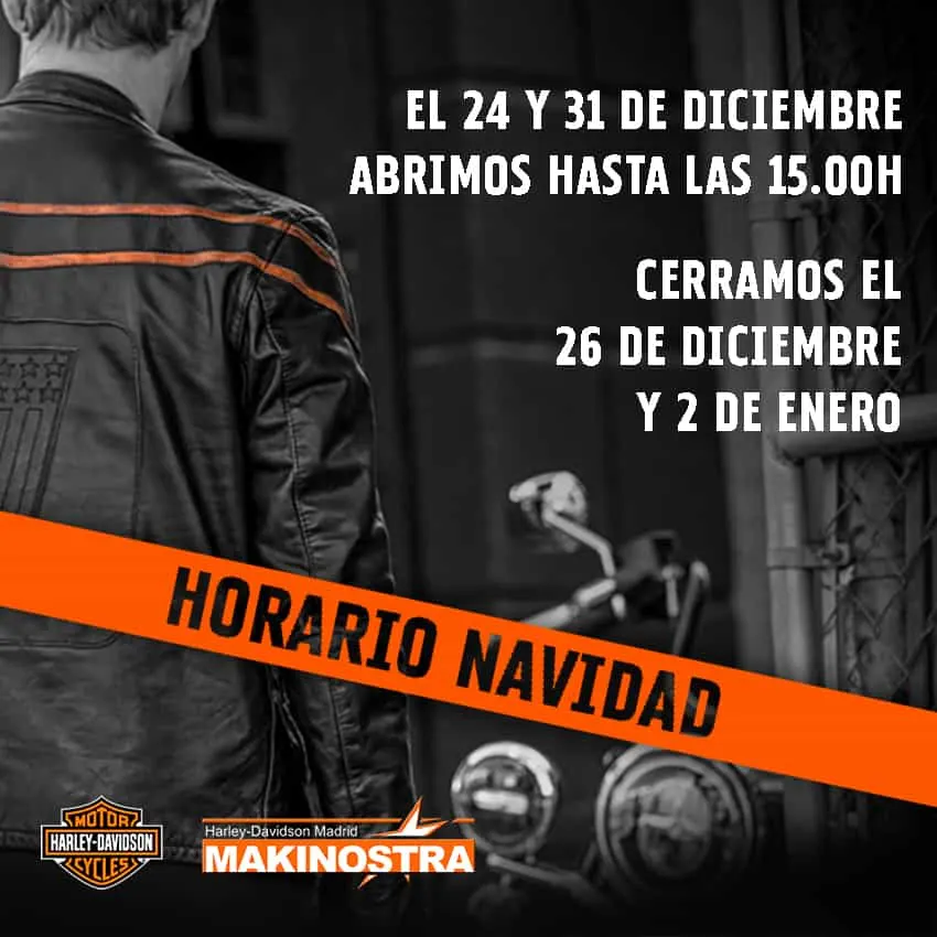 Horario de navidad