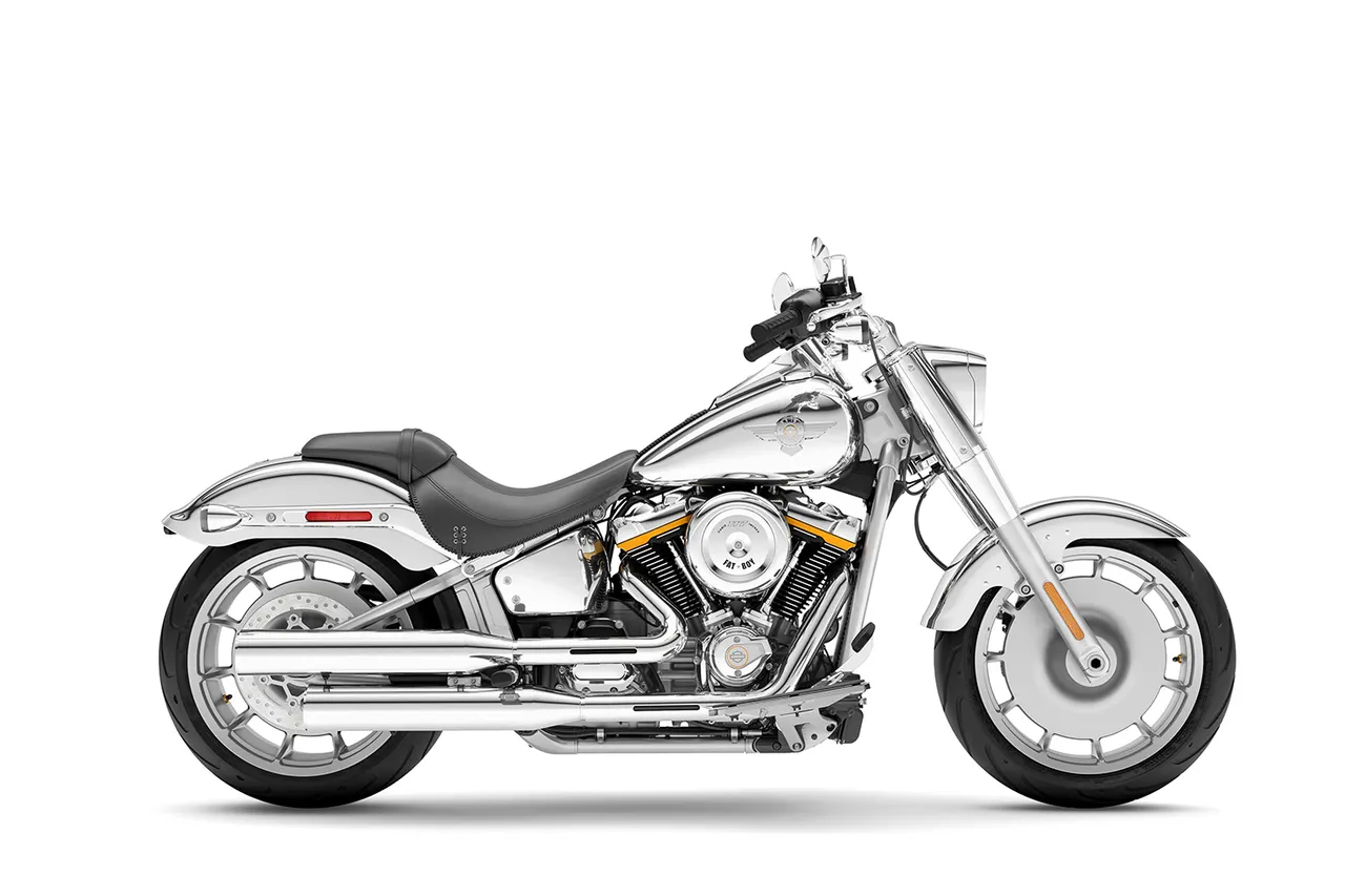 Harley-Davidson Fat Boy Gray Ghost