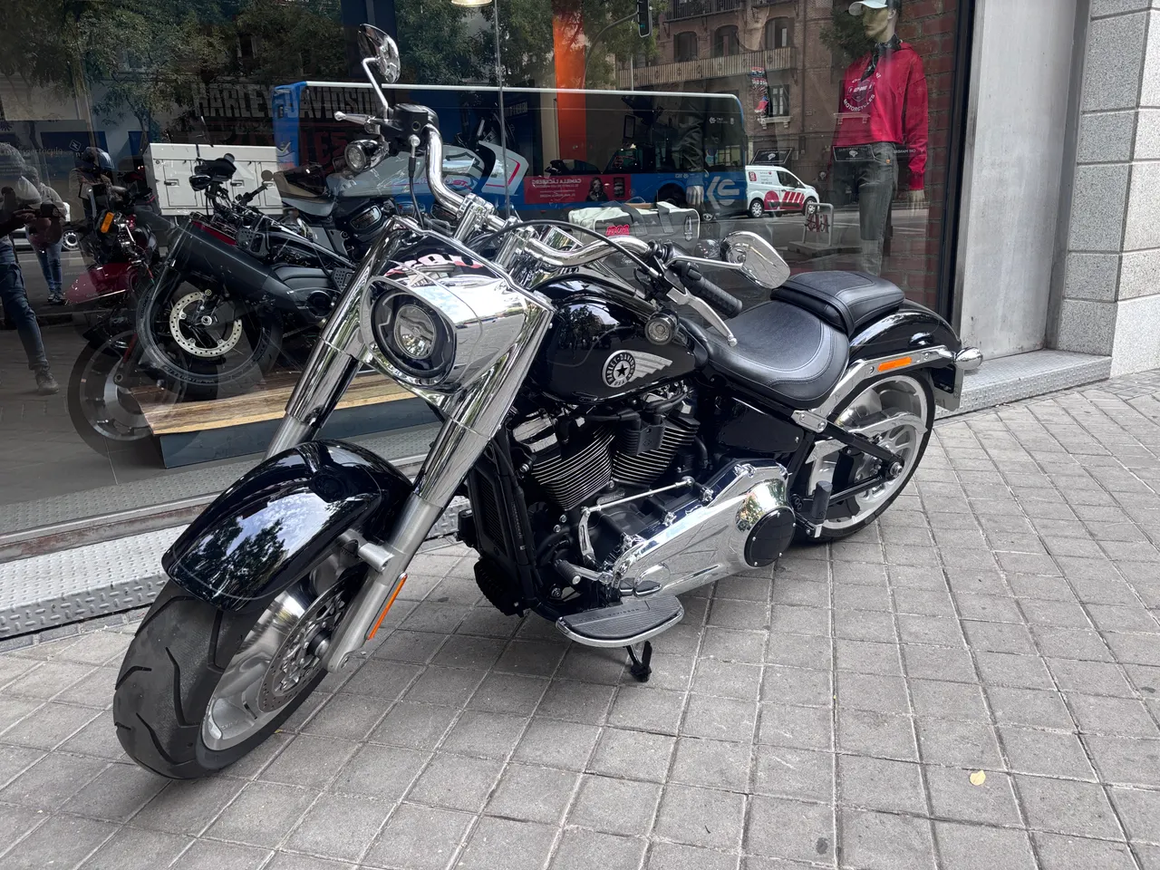 Harley-Davidson fat boy