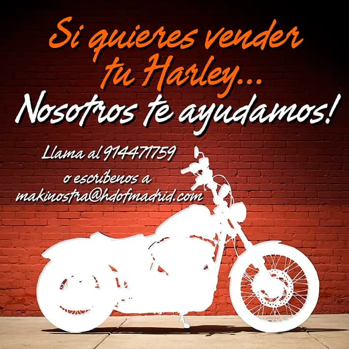 ¿Vendes tu Harley?